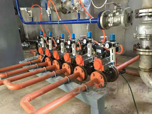 煤化工快速進氣控制氣動球閥